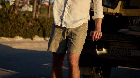 Rugged Corduroy Meets West Coast Cool In These Outerknown Shorts