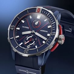 Blue Titanium And A Hammerhead Make This Ulysse Nardin A Predator