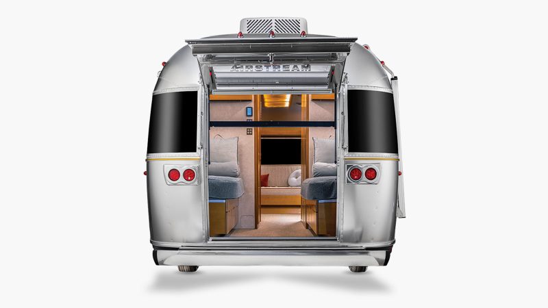 Airstream's Frank Lloyd Wright Limited Edition Travel Trailer marries iconic Prairie-style design with modern luxury.
