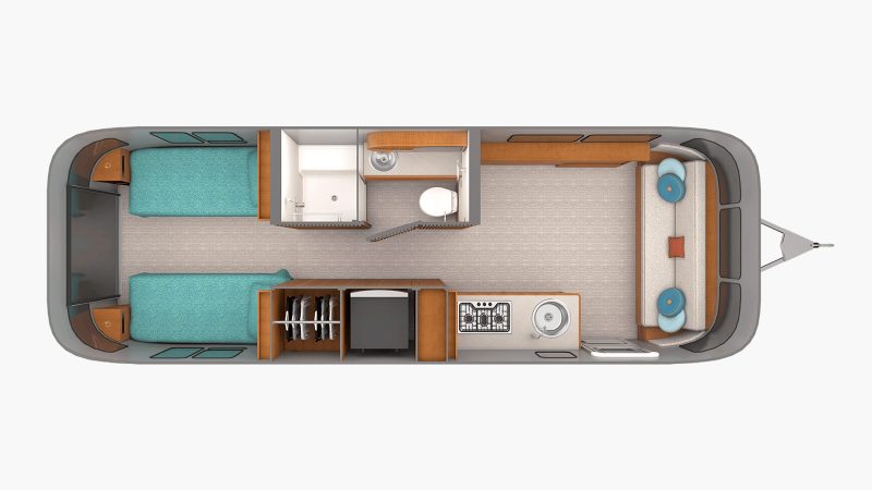 Airstream's Frank Lloyd Wright Limited Edition Travel Trailer marries iconic Prairie-style design with modern luxury.