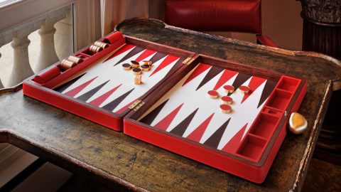 The Backgammon Set That Doubles As Designer Decor