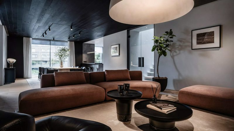 Aston Martin’s N°001 Minami Aoyama is a four-story Tokyo townhouse with vertical metal louvers and sculptural design by Aston Martin and VIBROA.