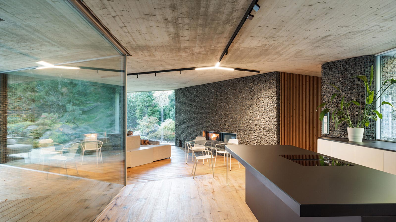 Image result for This Czech Hillside House Is Minimalist Living Done Right - IMBOLDN