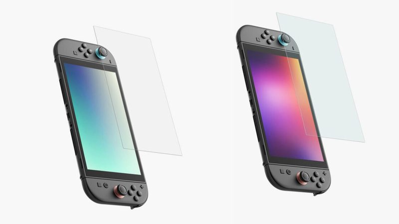 Belkin tempered glass screen protectors for Nintendo Switch 2: one anti‑reflective and one blue‑light filtered, install-ready and crystal clear.