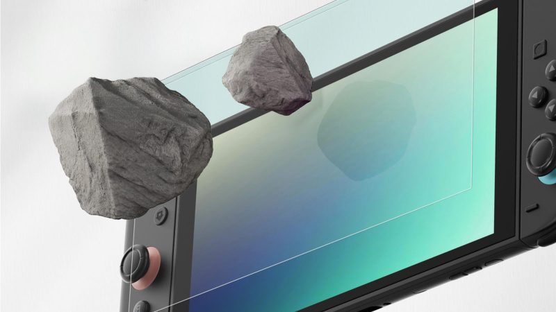 Belkin tempered glass screen protectors for Nintendo Switch 2: one anti‑reflective and one blue‑light filtered, install-ready and crystal clear.