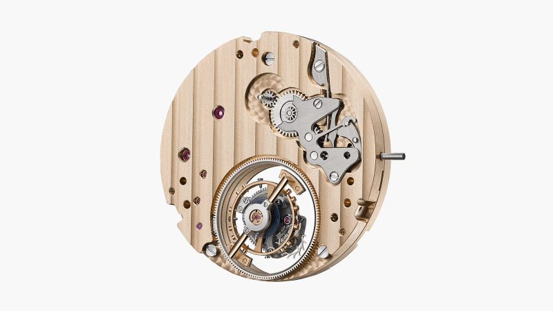 Breguet Classique Tourbillon Sidéral 7255 in 38 mm gold case, floating sapphire‑bridge flying tourbillon over aventurine enamel star sky dial.