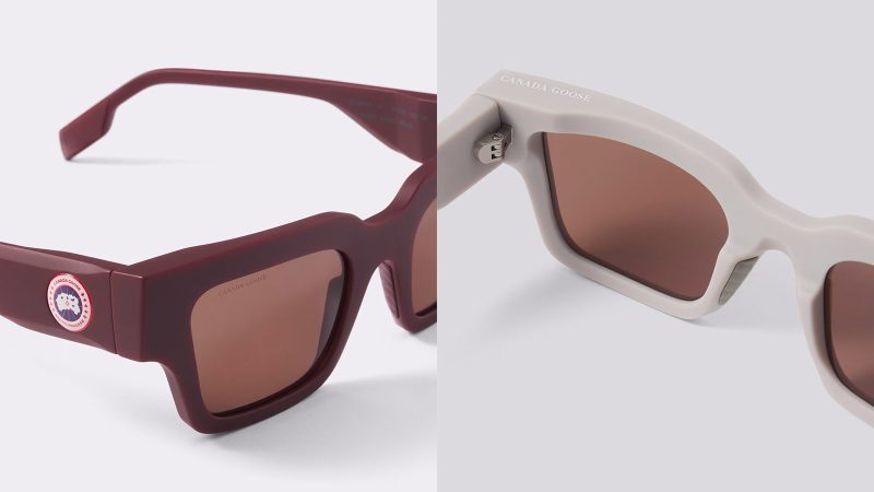 Canada Goose Waddington Sunglasses combine futuristic style, Sideris lens technology, and eco-friendly materials.