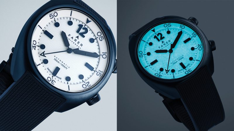 Farer introduces the latest trio of Aqua Compressors—Endeavour, Endeavour Ocean Blue, and Hecla Hunter Green.