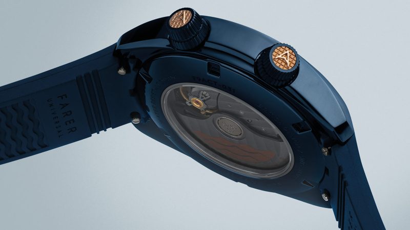 Farer introduces the latest trio of Aqua Compressors—Endeavour, Endeavour Ocean Blue, and Hecla Hunter Green.