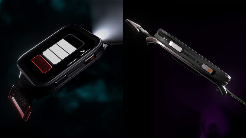 The Garmin Venu X1 smartwatch with 2-inch AMOLED display, titanium case, and fitness tracking features.