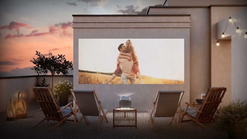 The Hisense M2 Pro is a compact 4K laser projector with Dolby Vision.