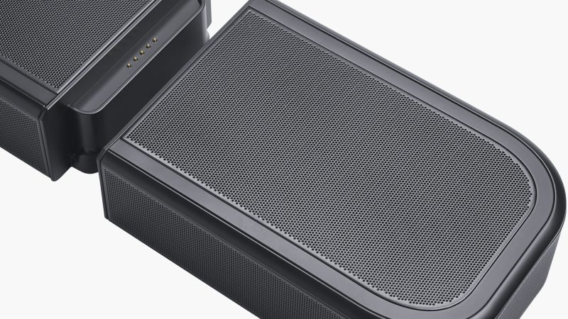 JBL's Bar 1000 MK2 soundbar delivers 960W of Dolby Atmos power and boasts detachable surround speakers.
