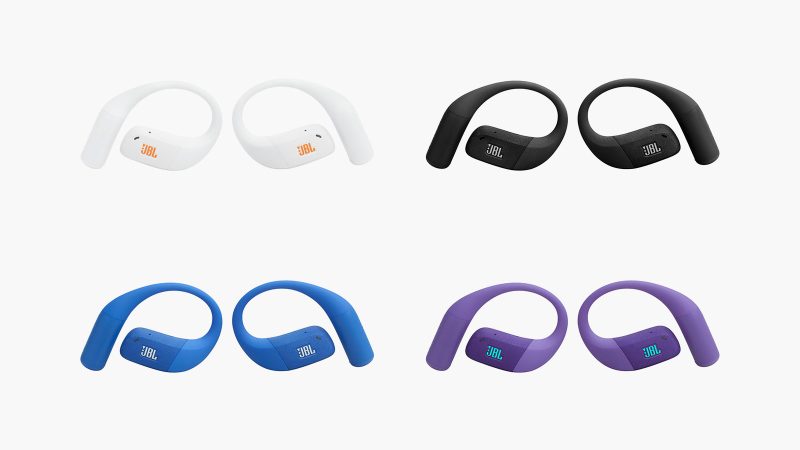 The JBL Endurance Zone open-ear sports earbuds feature an ear-hook design, a durable IP68 case, and touch controls, making them ideal for running and training in any condition.