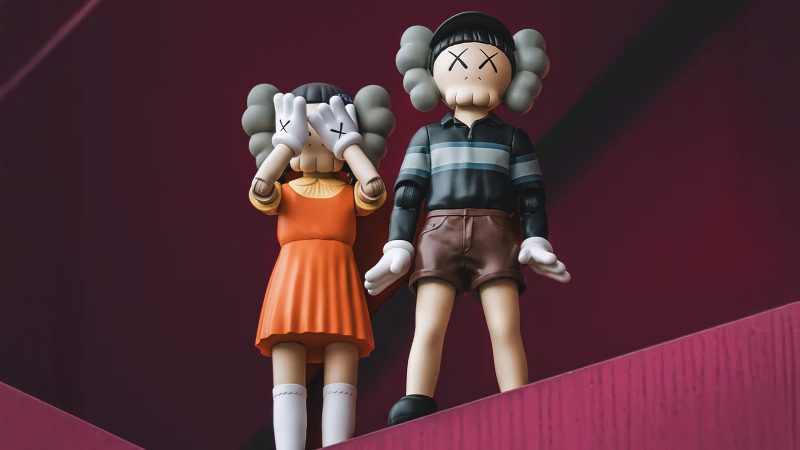 The KAWS CHUL-SU collectible figure blends iconic KAWS design with Korean pop culture.