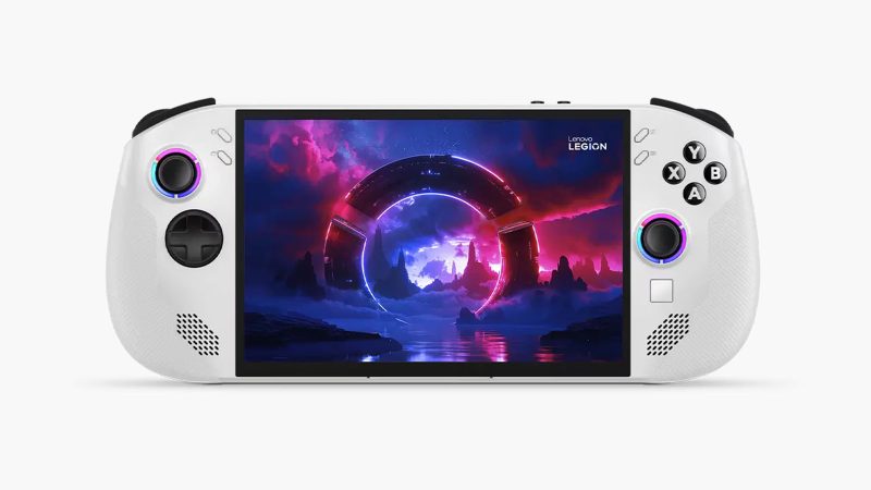 Lenovo's Legion Go S is a high-end portable gaming device.