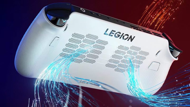 Lenovo's Legion Go S is a high-end portable gaming device.