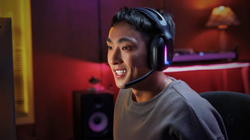 Logitech’s LIGHTSYNC offers impressive audio quality for game soundtracks, effects, and in conversation with other players.