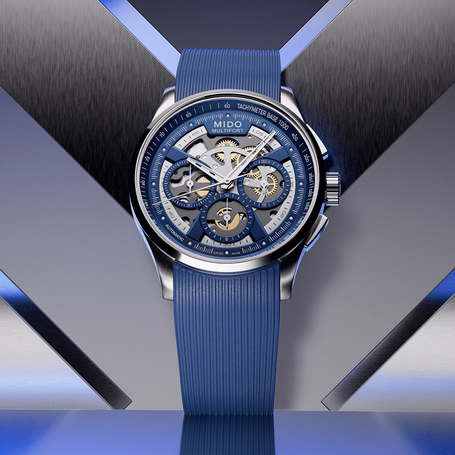 MIDO Multifort Skeleton Chronograph