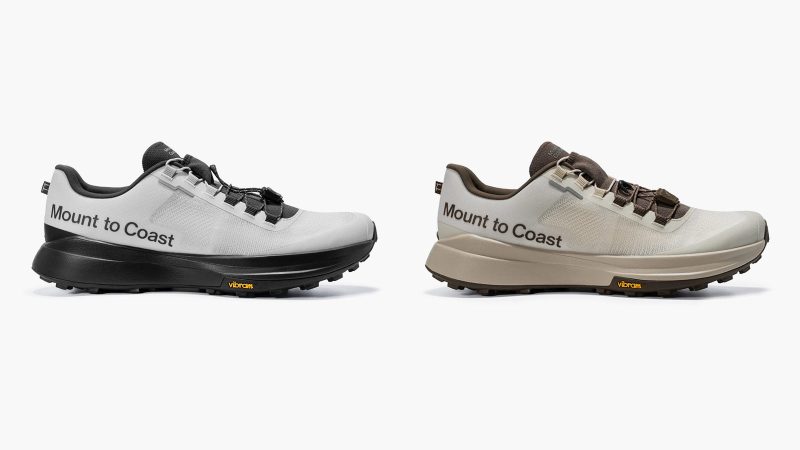 Mount to Coast T1 Trail Running Shoes feature rugged outsole tread, a breathable upper, and high-performance design for trail running enthusiasts.