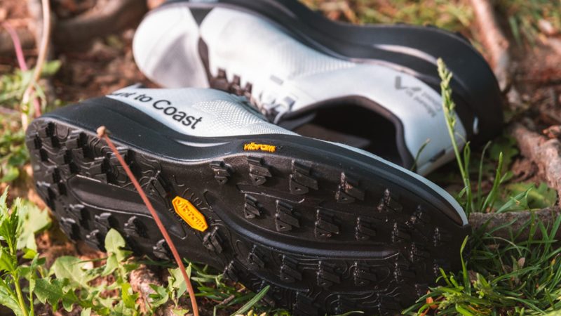Mount to Coast T1 Trail Running Shoes feature rugged outsole tread, a breathable upper, and high-performance design for trail running enthusiasts.