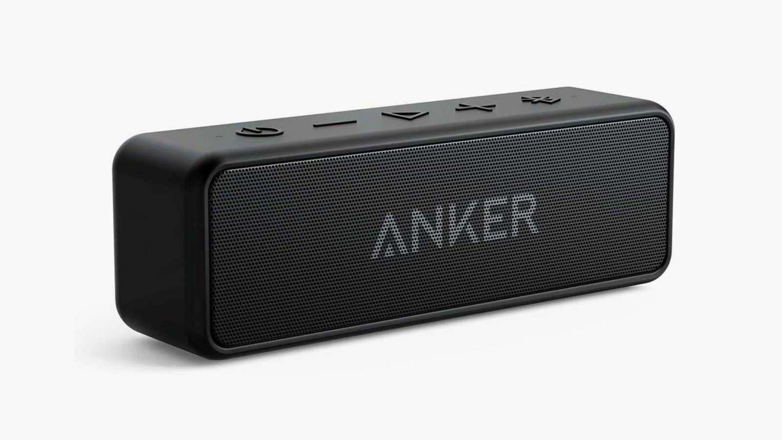 Anker Soundcore 2 black Bluetooth speaker, budget-friendly choice in best outdoor speakers 2025 guide.
