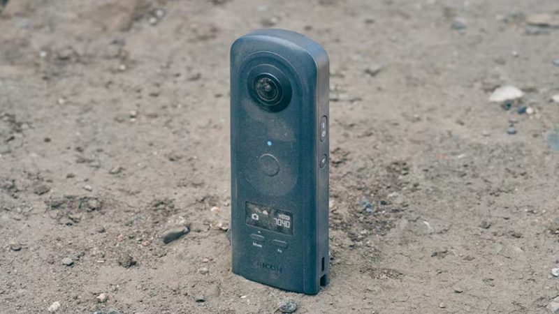 The RICOH360 THETA A1 is a compact powerhouse delivering 8K 360° video.