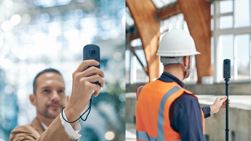 The RICOH360 THETA A1 is a compact powerhouse delivering 8K 360° video.