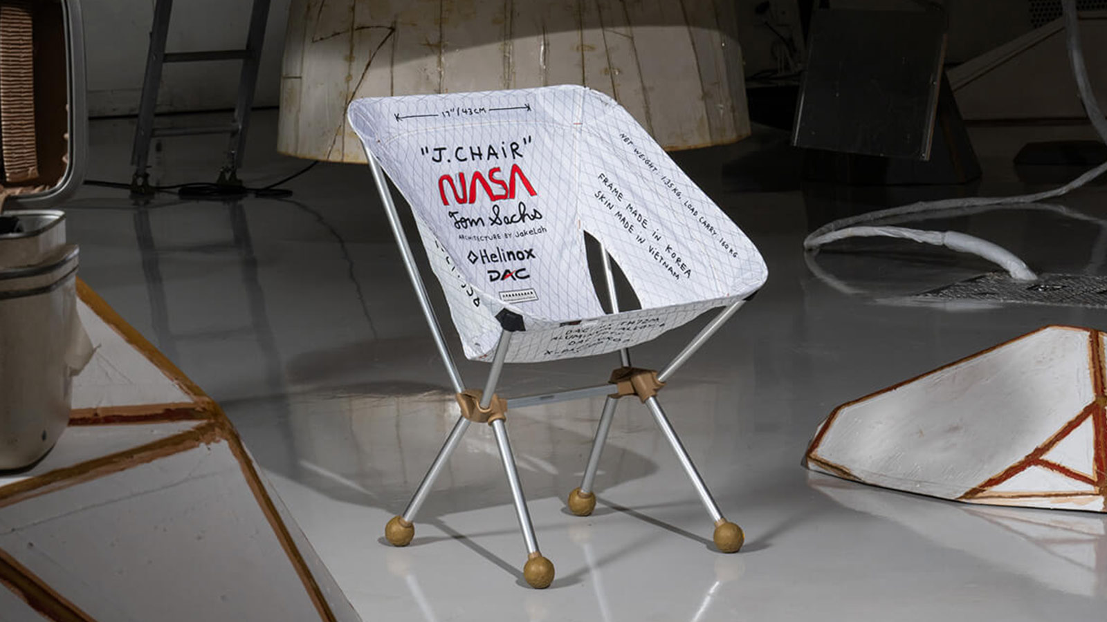 Tom Sachs Just Reinvented The Folding Chair—And It’s Lunar-Level Cool