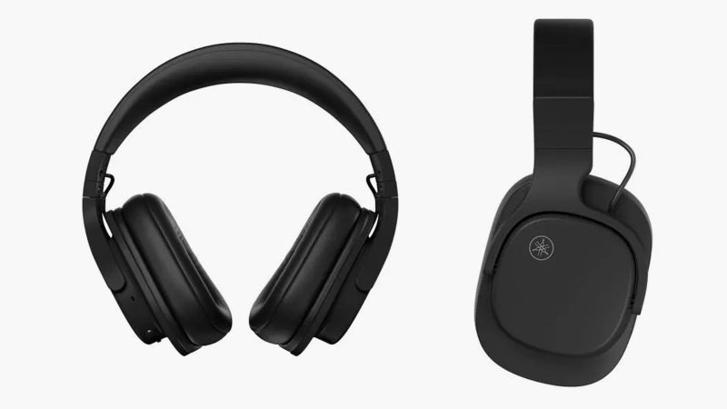 Yamaha YH-L500A wireless over-ear headphones with active noise cancellation, Bluetooth connectivity, adaptive sound control, and high-fidelity audio performance.