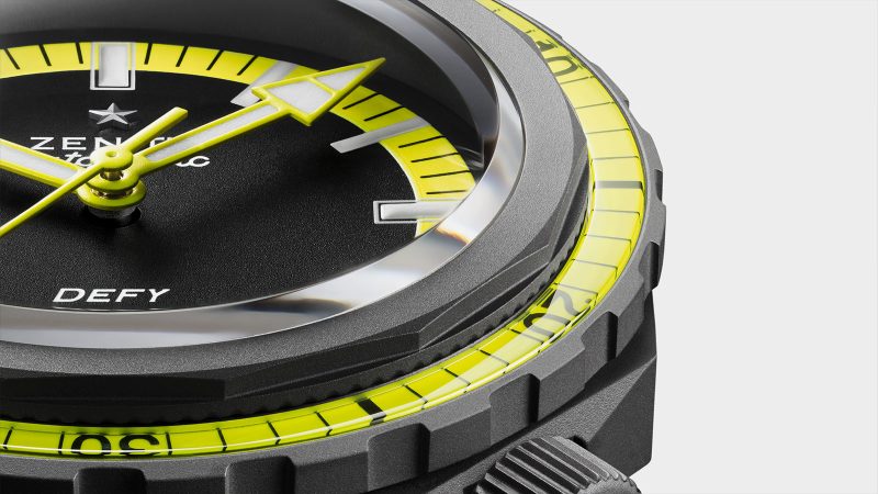 ZENITH's Shadow Editions have been reimagined in stealthy, micro-blasted titanium.