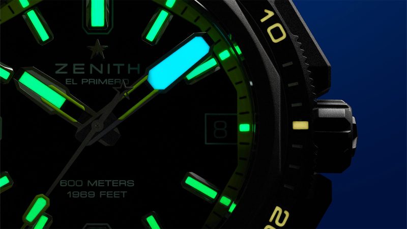 ZENITH's Shadow Editions have been reimagined in stealthy, micro-blasted titanium.