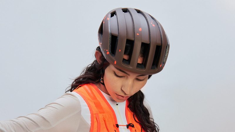 POC's Cytal Team Amani Edition helmet combines elite-level aerodynamics and advanced impact protection.