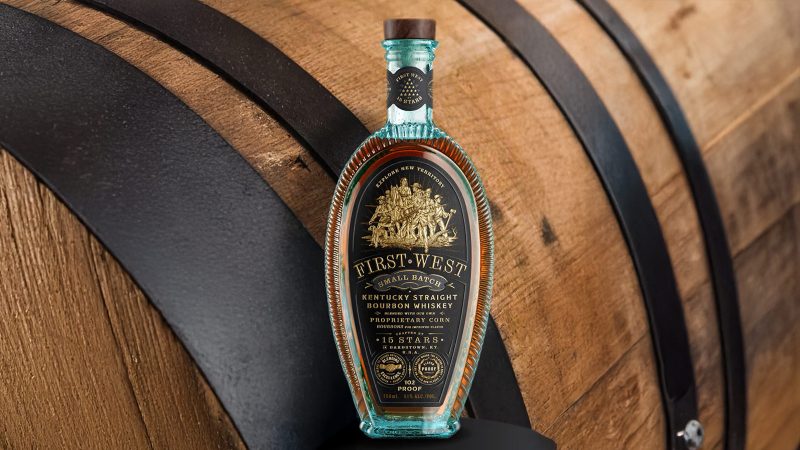 15 STARS First Batch Kentucky Straight Bourbon boasts a small-batch, multi-state blend and 106-proof strength.
