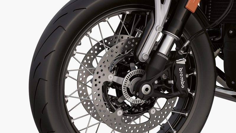 The 2026 BMW R 12 motorcycle with retro cruiser styling, low-slung frame, high-torque engine, and modern engineering for aggressive street performance.