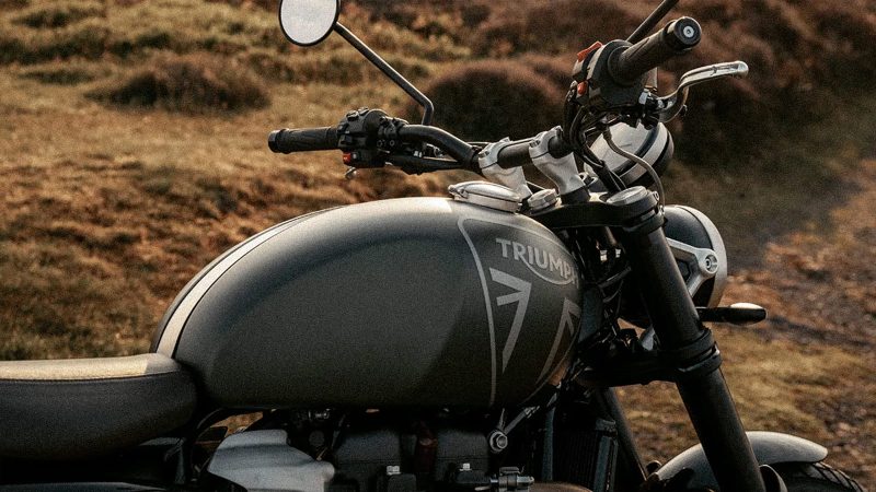 2024 Triumph Scrambler 1200 X adventure motorcycle with 1200cc twin, Marzocchi forks, TFT screen and LED lights.