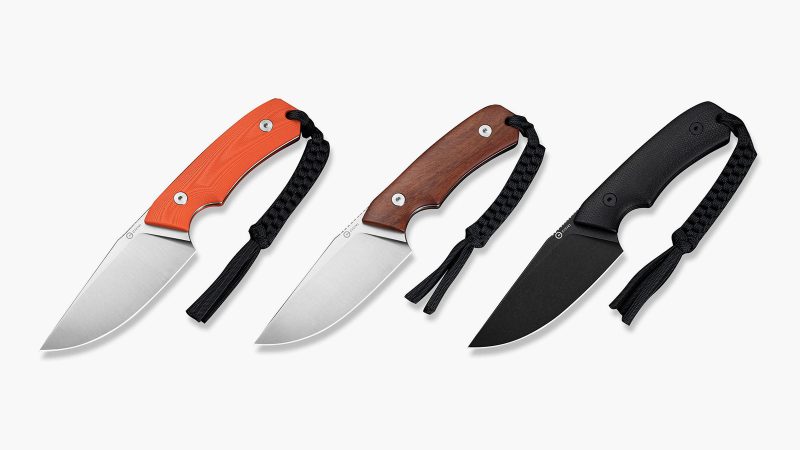 The CIVIVI Gander Fixed Blade Knife with 14C28N steel blade, ergonomic Micarta handle, and full-tang construction for EDC, bushcraft, and outdoor use.
