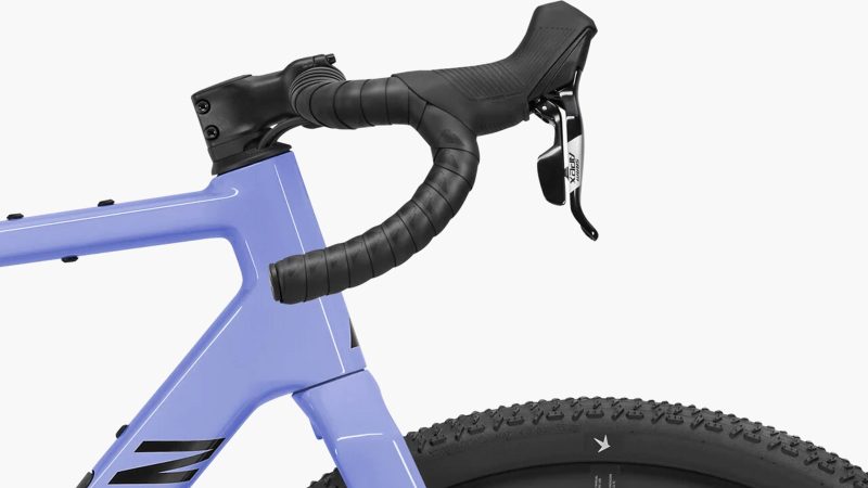 Canyon Grizl CF 6 carbon gravel bike with integrated fork mounts, tubeless tires, and endurance geometry designed for off-road adventure riding.