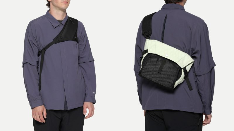 The DSPTCH Zero-1 RND Edition Bag is crafted from black ballistic nylon, featuring a modular tactical design, military-inspired hardware, and rugged everyday carry functionality.