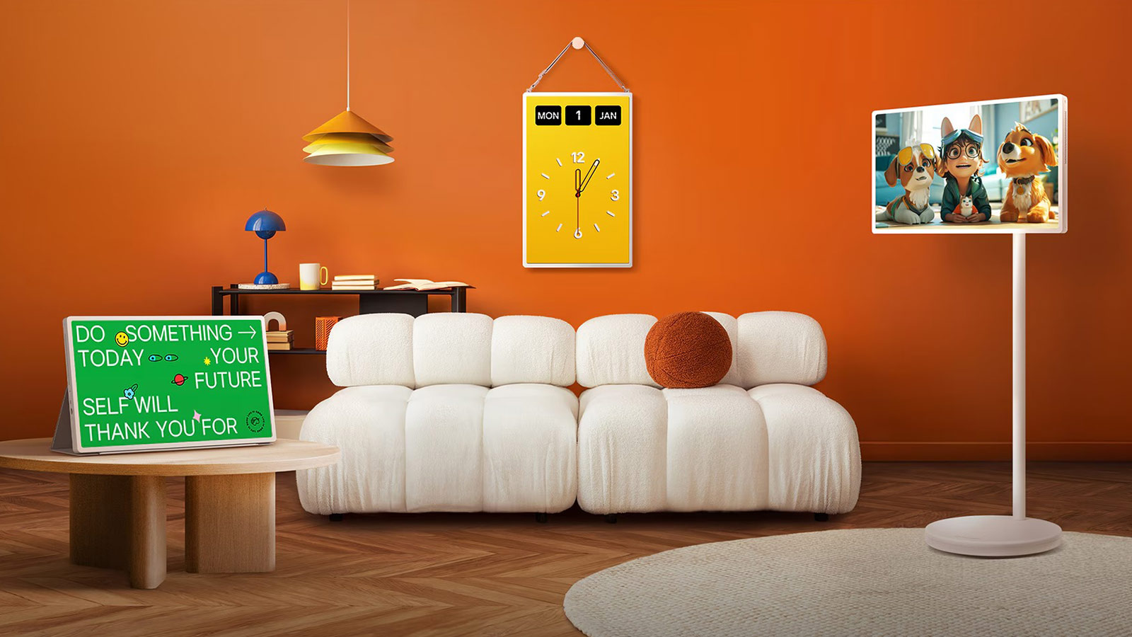Who Needs A Wall Mount When Your TV Comes With Wheels?
