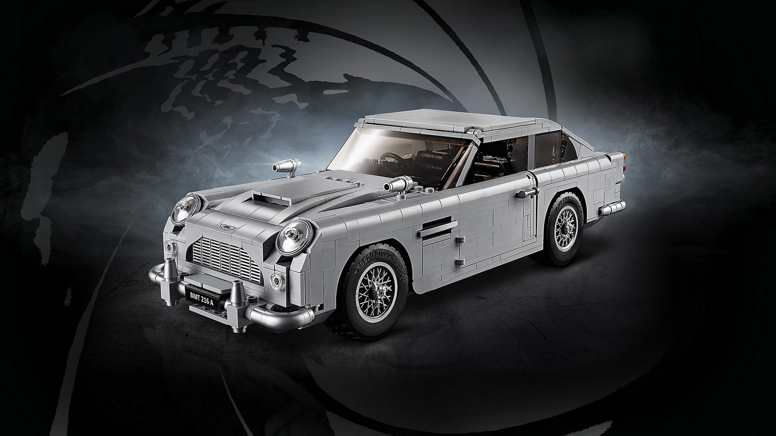 Sleek LEGO model of the Aston Martin DB5, complete with Bond gadgets—a must-have in the Best LEGO Sets for Adults 2025.