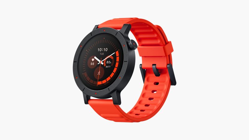 The Nothing CMF Watch 3 Pro features a large, bright AMOLED display, complemented by a sleek, minimalist design that reflects premium fitness features.