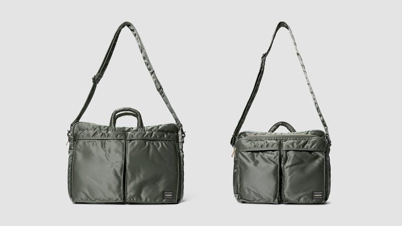 Reigning Champ Porter Bags in athletic-inspired, minimalist designs – rugged nylon exterior with sleek carrying straps and utility compartments, ideal for commuting.