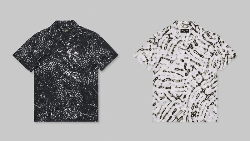 Vollebak Cymatic Clothing features waveform-inspired patterns, soundwave-generated design, and futuristic wearable tech aesthetics.