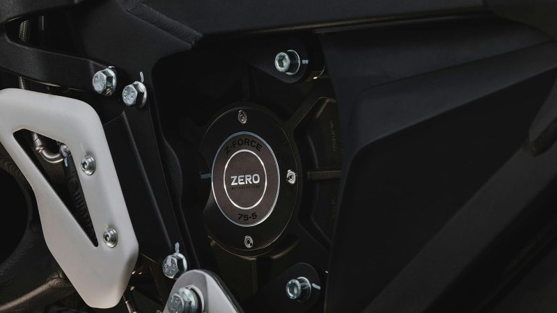 Zero FX electric motorcycle with aggressive off-road styling, high-torque electric motor, minimalist frame, and dual-sport tires built for dirt and street.
