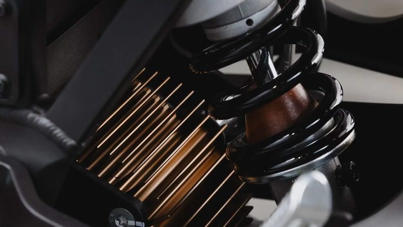 Zero FX electric motorcycle with aggressive off-road styling, high-torque electric motor, minimalist frame, and dual-sport tires built for dirt and street.
