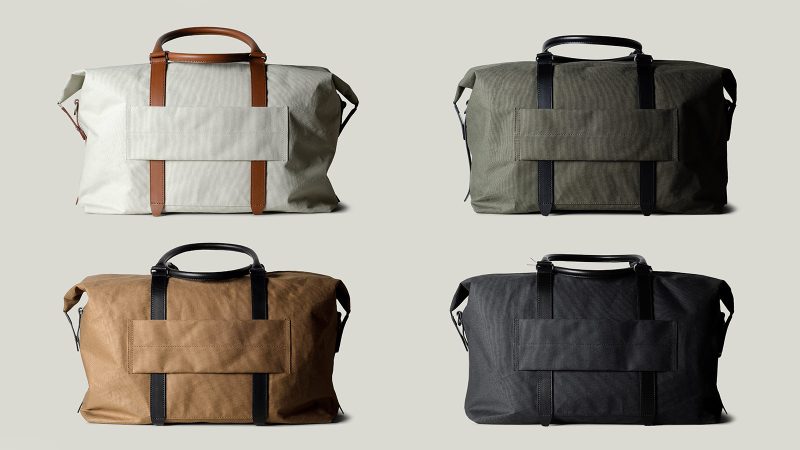 The hardgraft Touring Duffel Bag in soft Italian leather with a structured silhouette blends timeless style and functionality for modern travel.