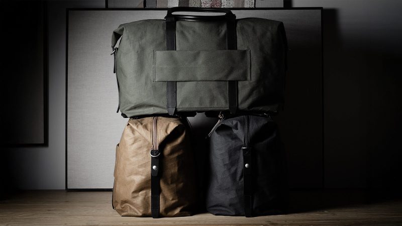 The hardgraft Touring Duffel Bag in soft Italian leather with a structured silhouette blends timeless style and functionality for modern travel.