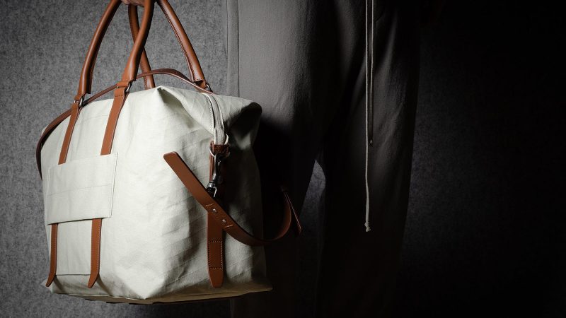 The hardgraft Touring Duffel Bag in soft Italian leather with a structured silhouette blends timeless style and functionality for modern travel.