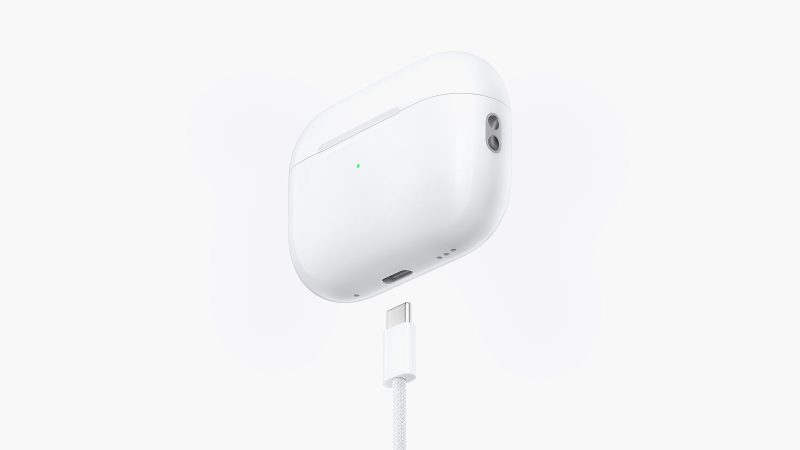 Apple AirPods Pro case and charger
