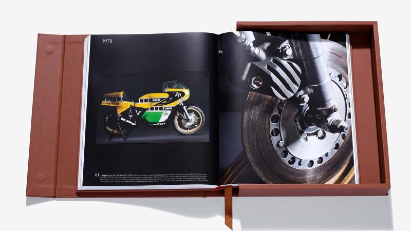 Assouline’s The Impossible Collection of Motorcycles (2nd Edition) is a luxury coffee table book featuring iconic bikes from Harley, Ducati, and more.